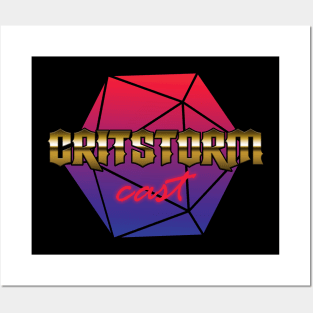 CritStorm Cast Posters and Art